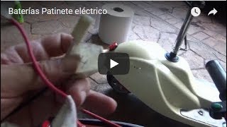 Cómo cambiar las baterías del patinete eléctrico [upl. by Ecyarg]