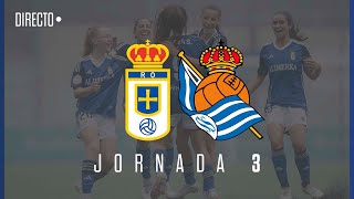 Real Oviedo Femenino  Real Sociedad B Jornada 3 [upl. by Northrop]