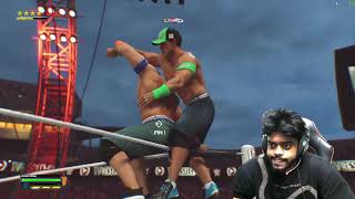 WWE 2K24 John Cena vs John Cena 20 Gameplay  Tamil Commentary [upl. by Dalia]