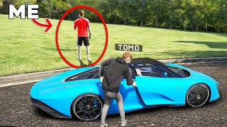 Little Brother STOLE My SUPERCAR in GTA 5 RP [upl. by Bronson]