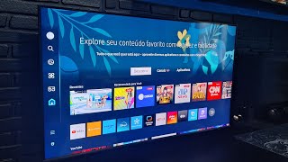 Samsung QLED Q60D  Smart Tv CxB 2024  Primeiras impressões [upl. by Cornia783]