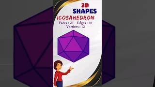 Types of 3D Shapes 3dshapes typesof3dshapes maths [upl. by Bradstreet]