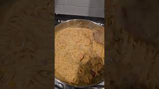 Creamy Shrimp Pasta food likeandsubscribe viralvideo ytshorts [upl. by Bendite]