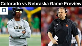 Colorado vs Nebraska Game Preview  College Football Game Predictions [upl. by Ashby]