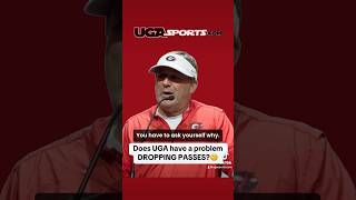 Kirby addressing Georgia’s dropped passes🥴uga georgiabulldogs godawgs ugafootball kirbysmart [upl. by Air818]