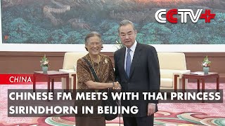 Chinese FM Meets with Thai Princess Sirindhorn in Beijing [upl. by Ymled]