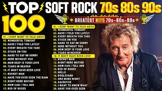 Rod Stewart Lionel Richie Phil Collins Elton John Bee Gees  Most Beautiful Soft Rock Love Songs [upl. by Nonarb]