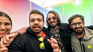 BB ki vines Behind the scenes Backstage  Riders Music Festival Delhi [upl. by Atsirhcal]