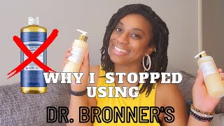 Why I STOPPED using Dr Bronners Castile Soap 🧼  Honest Update [upl. by Ailana]