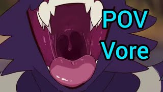 Fox vore POV V ANIM 3 by cahnacity cakeinferno [upl. by Godden659]