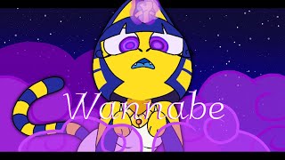 Wannabe Animation meme Ankha from Animal Crossing [upl. by Stokes]