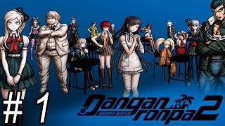 Lets Play Danganronpa 2 Goodbye Despair Blind  1  Prologue Welcome To Dangan Island [upl. by Kaylee863]