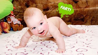 Unforgettable Baby Fart Moments  Funny Baby Videos [upl. by Clere]