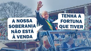 EM REDE NACIONAL DE TV LULA DÁ INDIRETA AO BILIONÁRIO DE EXTREMA DIREITA ELON MUSK  Cortes247 [upl. by Garap]