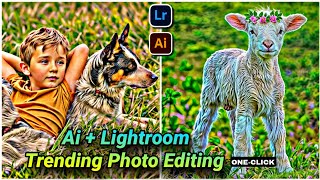 Ai  Lightroom Trending Photo Editing  Lightroom Photo Editing [upl. by Amapuna]