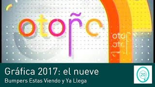 el nueve  Bumpers Vuelta de tanda  Otoño 2017 [upl. by Cherish]