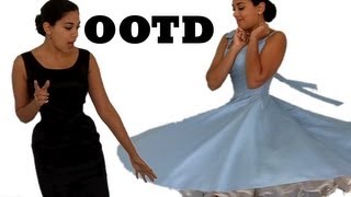 OOTD 2 Vintage Dresses with Corset  Lucys Corsetry [upl. by Lapham174]