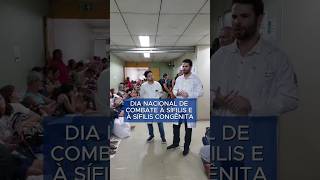 DIA NACIONAL DE COMBATE À SÍFILIS E À SÍFILIS CONGÊNITA [upl. by Eno]