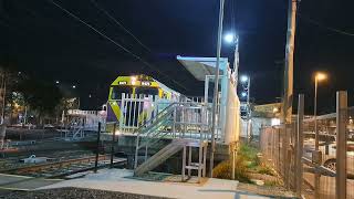 Evening down Bairnsdale loco hauled for the final week departs Dandenong 725pm 9 September 2024 [upl. by Ilojne356]