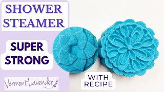 Super Strong Shower Steamers That Last Longer  DIY Sinus Relief [upl. by Salokkin]