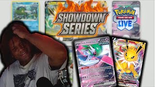 VALIANT SNIPES ARE ALL WE NEED Feat Iron Valiant EX amp Jolteon VMAX  SHOWDOWN SERIES 14 PTCGL [upl. by Hazen29]