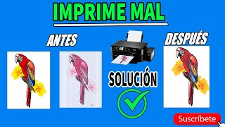 MI IMPRESORA IMPRIME MAL  °S0LUCIÓN° [upl. by Ahseined]