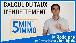 Investissement locatif  Exemple chiffré de Taux dendettement Classique vs Différentiel [upl. by Orit]