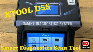 XTOOL D5S SMART DIAGNOSTICS SCAN TOOL [upl. by Madel]