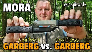 MORA Garberg vs MORA Garberg  Carbon vs Stainless ☆ Englisch Version [upl. by Leclair]