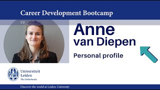 Leiden University  Career Service Bootcamp CV [upl. by Aohk875]