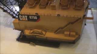 CAT 8750 DRAGLINE MODEL [upl. by Trebmer667]