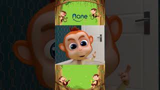 Five Little Monkeys Jumping On The Bed 🐵  Children Nursery Rhyme 🎶 Nane Kids Songs shorts [upl. by Ardel284]