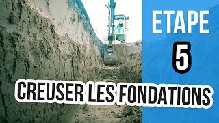 Comment creuser des fondations pour construire  Etape 5 [upl. by Aerdnaz877]