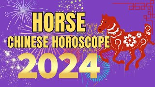 Horse Chinese Horoscope 2024 Predictions  Ziggy Natural [upl. by Garibald745]