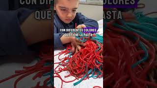 🌈 Actividad Sensorial 🌟 Juguemos con PASTA DE COLORES actividadesparaniños [upl. by Buffo534]