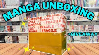 Awesome Manga Unboxing Haul  40 Manga Volumes [upl. by Feenah]