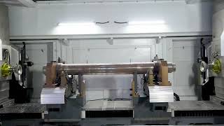 horizontal machining center double side spindle tapping drilling milling [upl. by Acirretahs2]