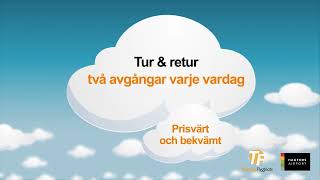 Linjeflyget Torsby  Hagfors  Arlanda [upl. by Ttennaej]