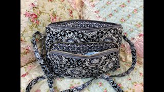 Whats in my Vera Bradley Iconic Little Hipster [upl. by Nevak]