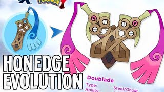 Pokémon X amp Pokémon Y HONEDGE EVOLUTION quotDoubladequot Thoughts amp Ideas [upl. by Iaoh]