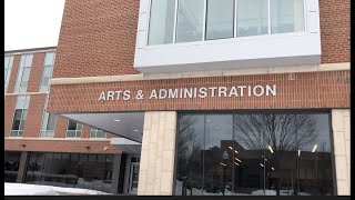 Bloomsburg University NEW Arts and Administration building tour [upl. by Oniratac]