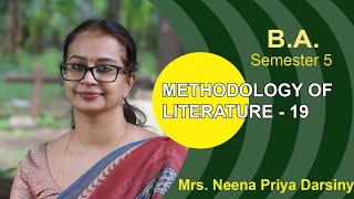 S5 Methodology of Literature Deconstructionism Mrs Neena Priya Darsiny class 19 [upl. by Haley871]