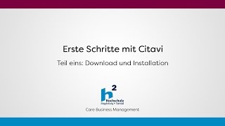 Erste Schritte mit Citavi  Teil 1 Download und Installation [upl. by Mobley]