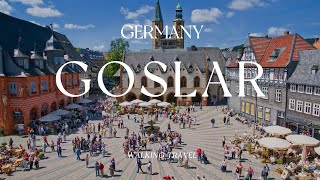 Goslar Germany Walking tour 4K 2024 die SCHÖNSTE Stadt von Deutschland [upl. by Siletotsira]