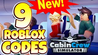 Cabin Crew Simulator Roblox 9 SECRET CODES ALL WORKING CODES [upl. by Whitman]