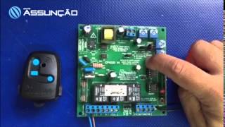 Como apagar memória de controles remotos da placa Peccinin Tutorial [upl. by Grimbly]