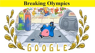 Breaking Olympics Paris Olympics 2024 GamesGoogle Doodle for schedule resultsmedals [upl. by Kcyred]