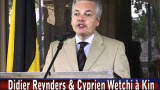 Didier Reynders amp Cyprien Wetchi à Kin [upl. by Ahsenik]