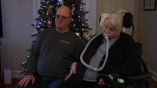 Virginia woman uses viral Christmas coverage to spread ALS awareness [upl. by Ahsercel]