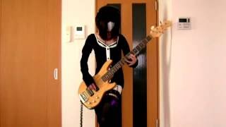 はるちんAngel Beats Crow Songのベース弾いてみたBass CoverHaruchin [upl. by Edholm]